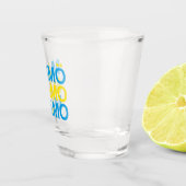 MALMO Zweedse vlag Shot Glas (Rechts)