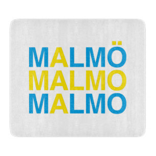 MALMO Zweedse vlag Snijplank