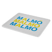 MALMO Zweedse vlag Snijplank (Hoek)