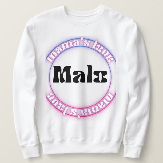 Malo Round Neon Trui (Design voorkant)