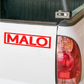 Malo stempel bumpersticker (Op Truck)