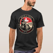 Maloja Pass | Zwitserland | Motorfiets T-shirt (Voorkant)