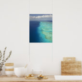 Malolo Barrier Reef van Malolo Island, Fiji Poster (Keuken)