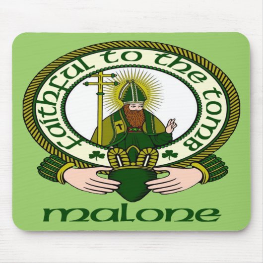 Malone Clan Motto Muismat (Voorkant)