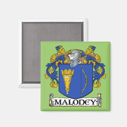 Maloney wapenschild magneet (Voorkant / Achterkant)