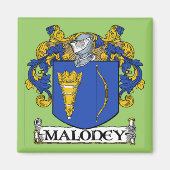 Maloney wapenschild magneet (Voorkant)
