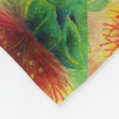 Malorie Arisumi Ohia Lehua Fleece blanket (Hoek)