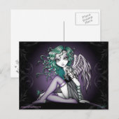Malory Cute Little Tattoo Angel Briefkaart (Voorkant / Achterkant)