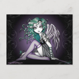 Malory Cute Little Tattoo Angel Briefkaart