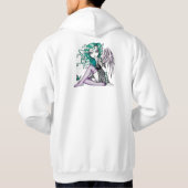 Malory Violet Tattoo Angel Hoodie (Achterkant)