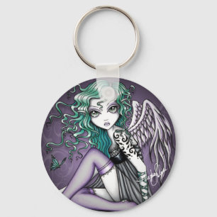Malory Violet Tattoo Angel Sleutelhanger