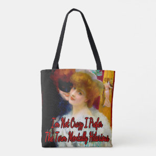 Mals Hilarious, Le Ball Masque door Albert Lynch Tote Bag