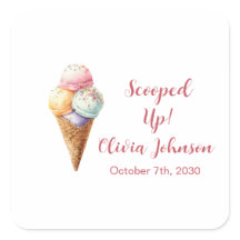 Malse ijsbolletjes Pastelkleurige Bruidsbruiloft