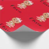 malse kerstkrans inpakpapier vellen (Hoek)