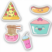 Malse Voedsel Stickers (Voorkant)
