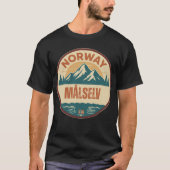 Målselv, Noorwegen Norway T-shirt (Voorkant)