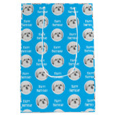 Malshi Blauw Medium Cadeauzakje (Achterkant)