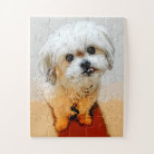 Malshi Dog Jigsaw Puzzel Oversized (Verticaal)