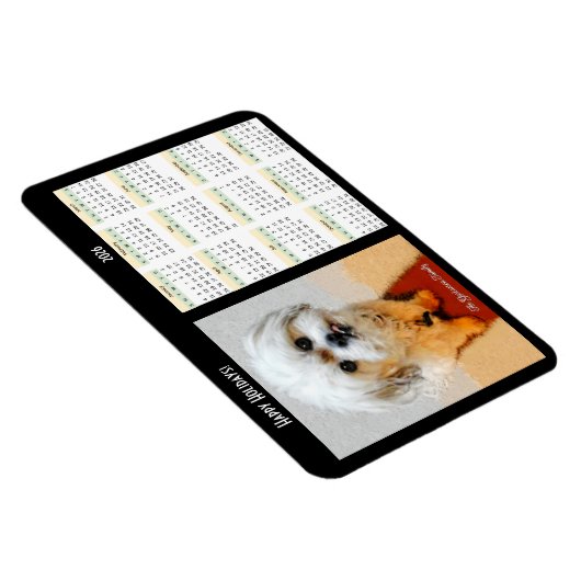 Malshi Flexibele 2026 Kalender Magneet (Rechterzijde)