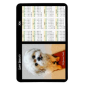 Malshi Flexibele 2026 Kalender Magneet (Verticaal)