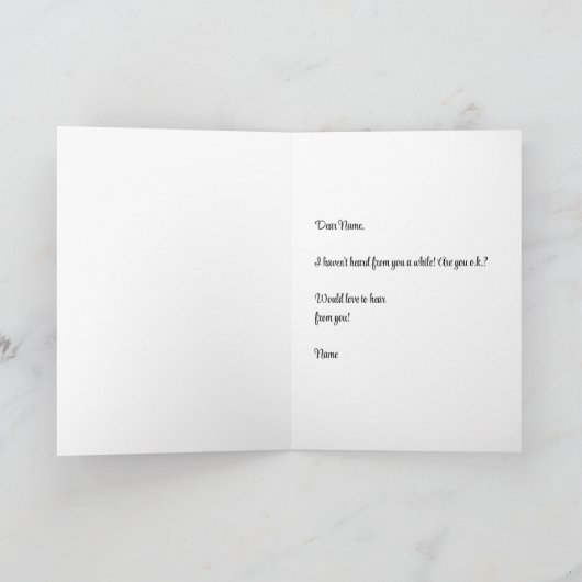 Malshi Hond Mis Je Vouwkaart Kaart (Binnen)