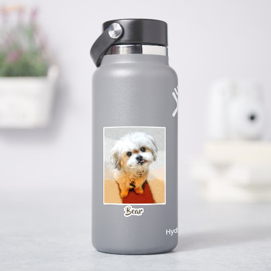 Malshi-hond Sticker (HydroFlask)