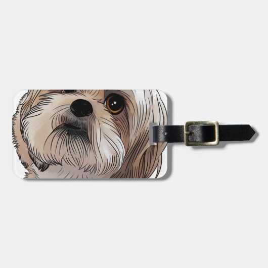 Malshi Mal-shi Bagagelabel (Voorkant horizontaal)