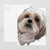 Malshi Mal-shi Briefkaart (Voorkant / Achterkant)