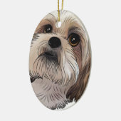 Malshi Mal-shi Keramisch Ornament (Links)