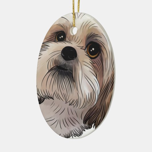 Malshi Mal-shi Keramisch Ornament (Links)