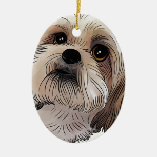 Malshi Mal-shi Keramisch Ornament
