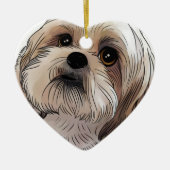 Malshi Mal-shi Keramisch Ornament (Voorkant)