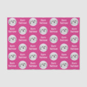 Malshi Roze Tissuepapier (Voorkant)