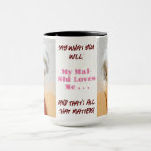 Malshi Say What You Will Twee-Kleurige Mok (Midden)