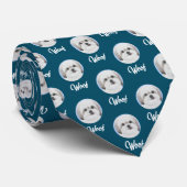 Malshi Turquoise Stropdas (Opgerold)