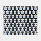 Malshi Vliesdeken Met Tekst Fleece Deken (Voorkant (Horizontaal))