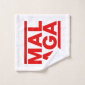 Malta 2 bad handdoek (Wasdoekje)