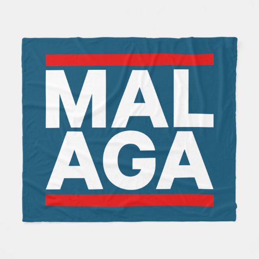 Malta 2 fleece deken (Voorkant (Horizontaal))