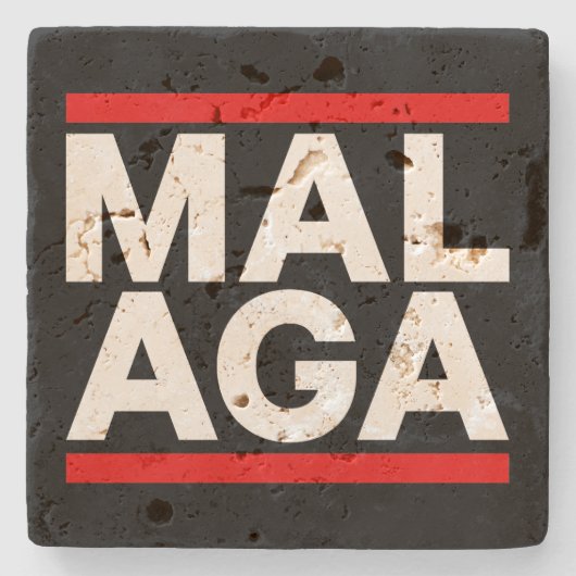 Malta 2 stenen onderzetter (Voorkant)