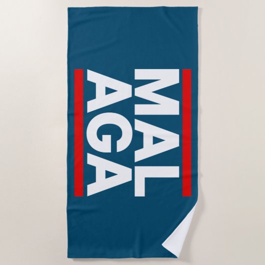 Malta 2 strandlaken (Voorkant)