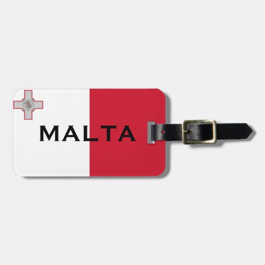 Malta-Bagagelabel Bagagelabel (Voorkant horizontaal)