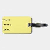 Malta-Bagagelabel Bagagelabel (Achterkant horizontaal)