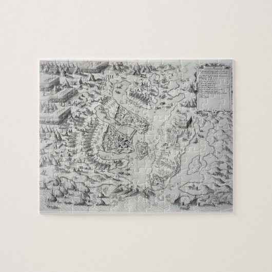 Malta belegerd door de Infidel van de 'Della Archi Legpuzzel (Horizontaal)