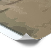 Malta - Bibliotheek, Vintage Poster (Hoek)