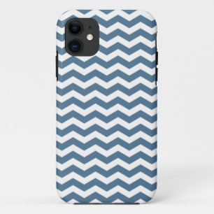 Malta Blue Wave Chevron iPhone 11 Hoesje
