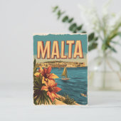 Malta  briefkaart (Staand voorkant)