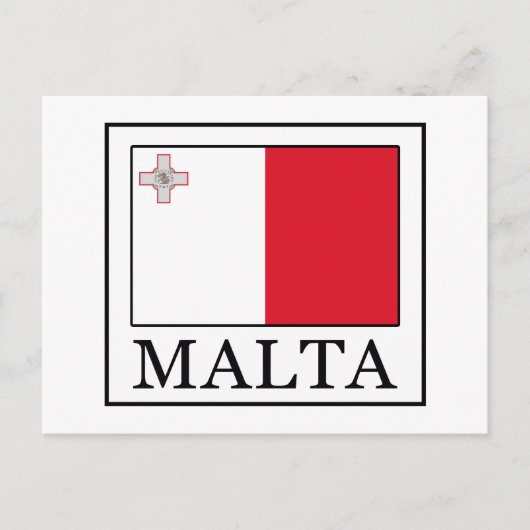 Malta Briefkaart (Voorkant)