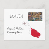 Malta Briefkaart (Voorkant)