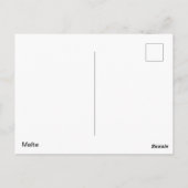 Malta Briefkaart (Achterkant)