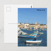 Malta Briefkaart (Voorkant / Achterkant)